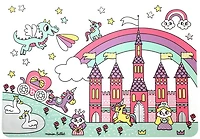 Napperon Château de la princesse