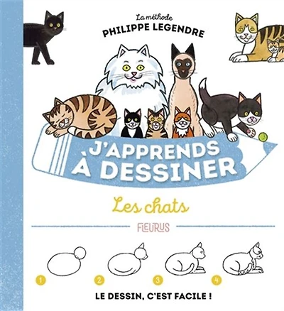 J'apprends à dessiner les chats N. éd.