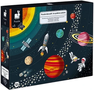 Puzzle éducatif Le système solaire 100 mcx