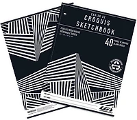 Cahier de croquis LG 40p détachables