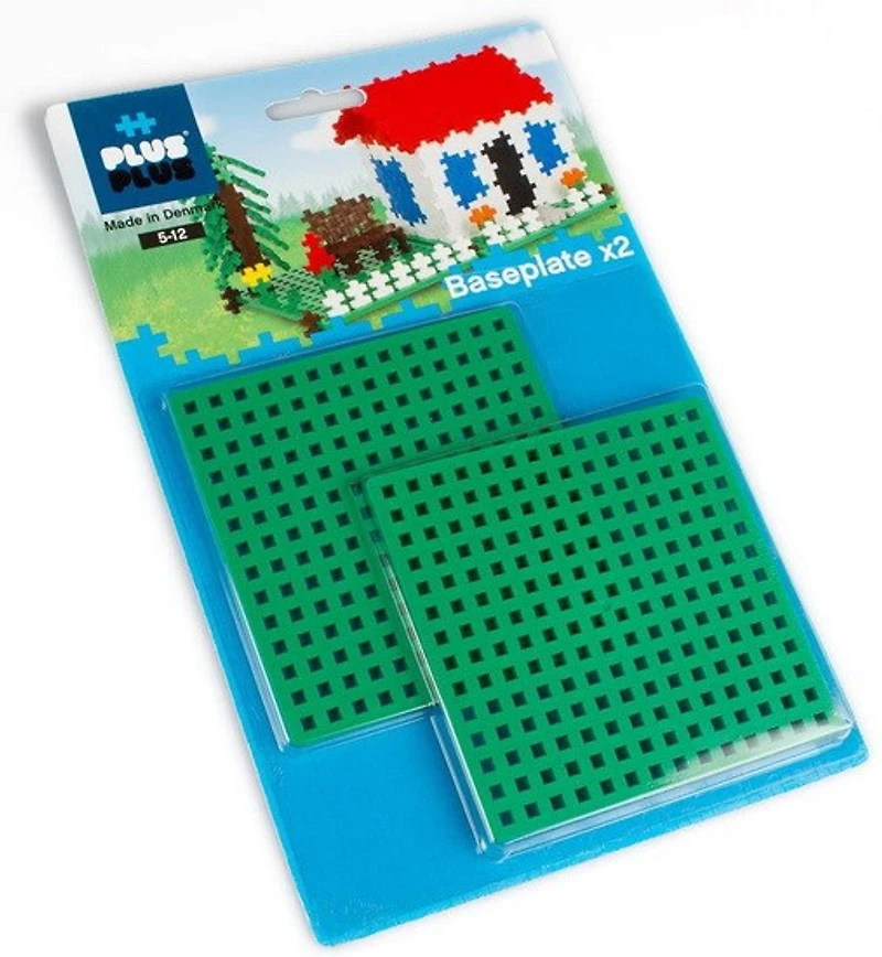 2-Pack Baseplates - 12 x 12 cm