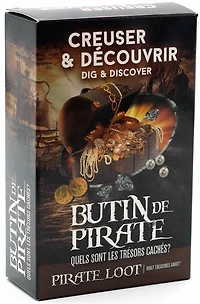 Creuser et découvrir - Butin de pirate
