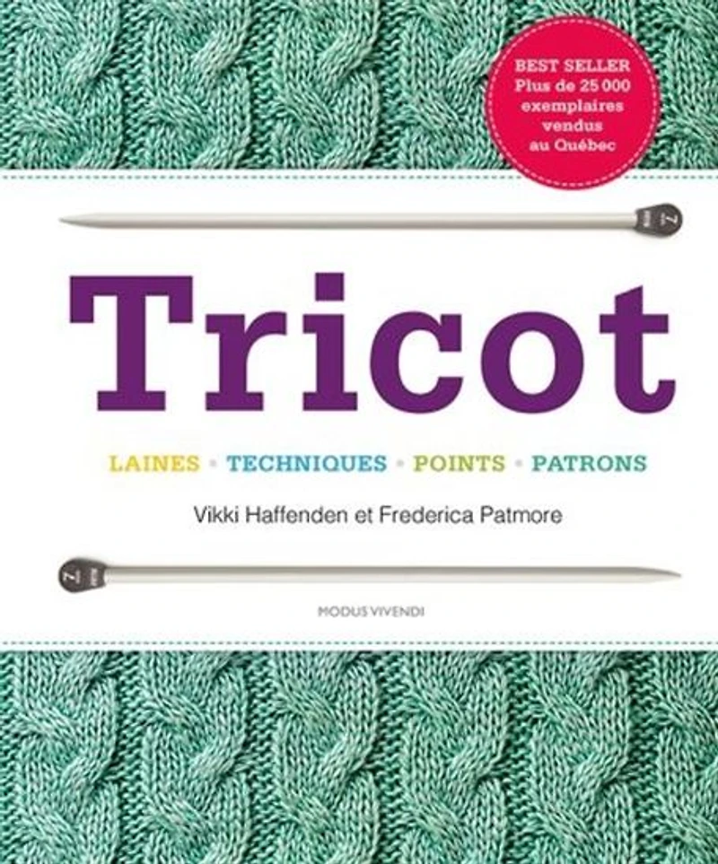 Tricot : laines, techniques, points, patrons N. éd.