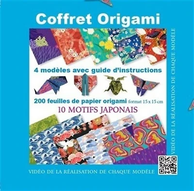 Coffret origami : 10 motifs japonais : 4 modèles avec guide d'instructions N. éd.