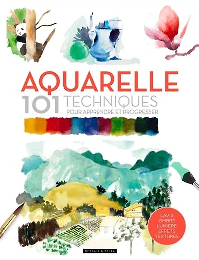 Aquarelle : 101 techniques pour apprendre et progresse N. éd.