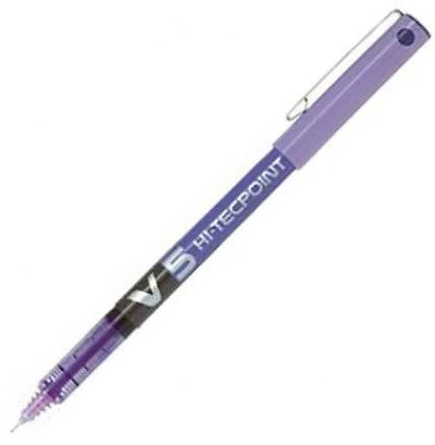 Stylo à bille Hi-tecpoint V5 x-fin mauve