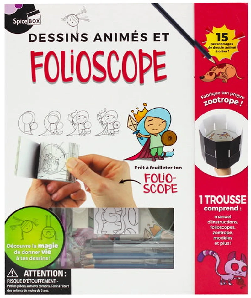 Dessins animés et folioscope
