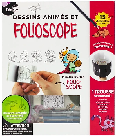 Dessins animés et folioscope