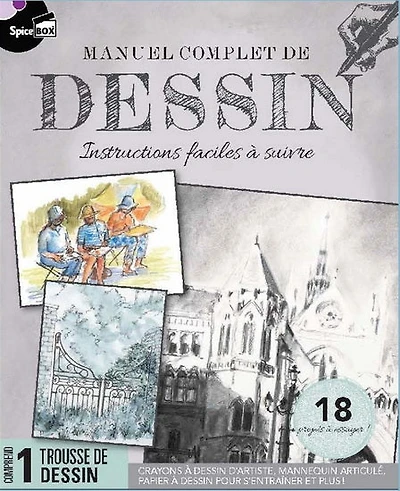 Manuel complet de dessin : des instructions faciles à suivre