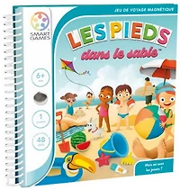 Les pieds dans le sable