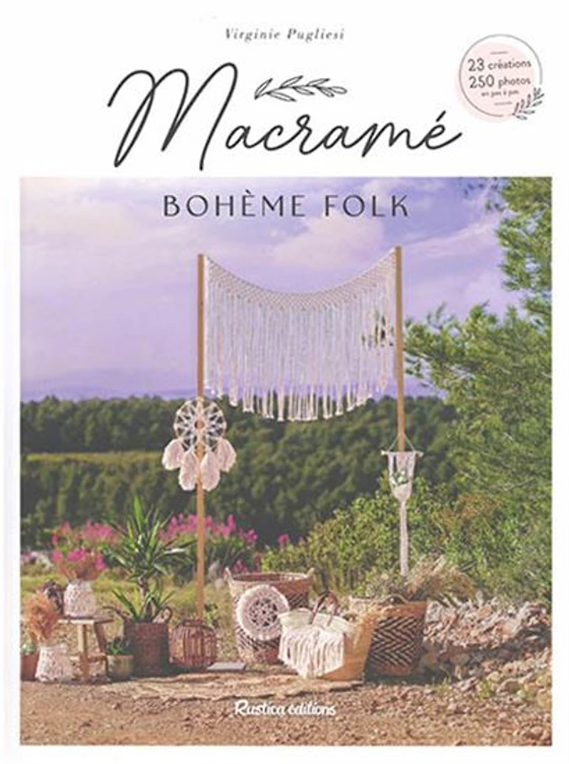 Macramé bohème folk