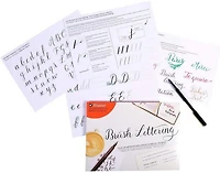 Feuilles d'apprentissage brush lettering A4 180gsm