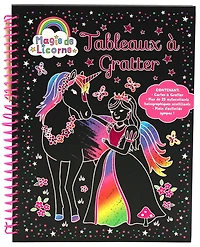 Magie de licorne : tableaux à gratter