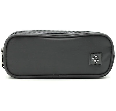 Pencil case 2 compartments - Grey