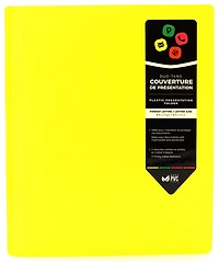 Folder With Prongs - Yellow