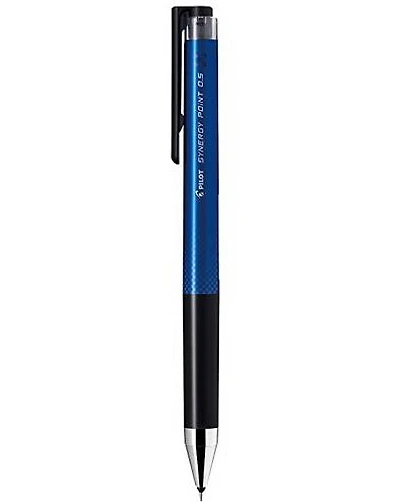 Stylo à bille rétractable pointe synergie bleu