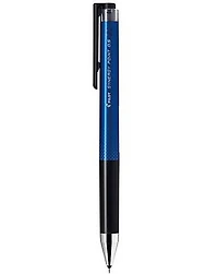 Stylo à bille rétractable pointe synergie bleu
