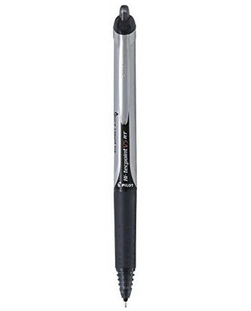 Stylo à bille rétractable Hi-Tech V5 RT noir 0.5mm