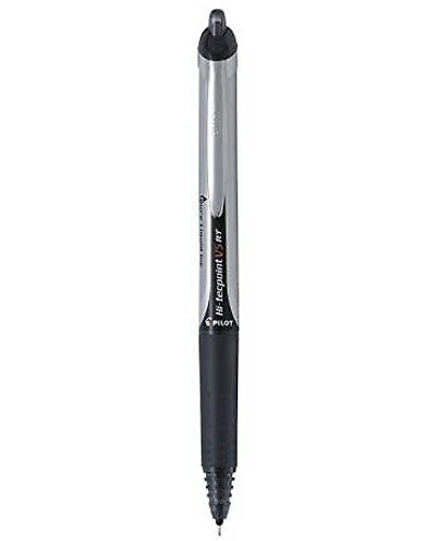 Stylo à bille rétractable Hi-Tech V5 RT noir 0.5mm