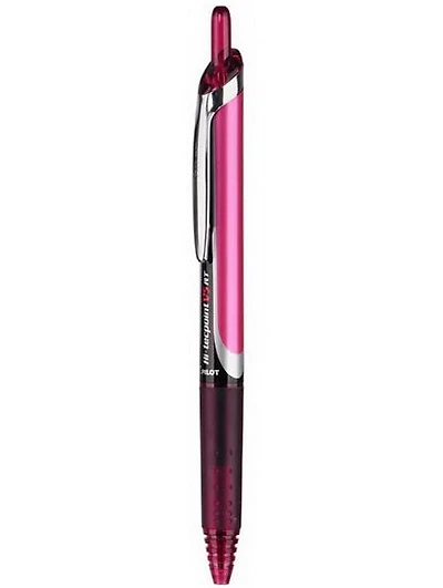 Stylo à bille rétractable Hi-Tech V5 RT rouge foncé 0.5mm