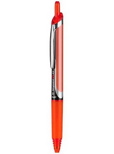Stylo à bille rétractable Hi-Tech V5 RT orange 0.5mm