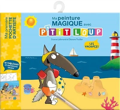 Les Vacances : ma première peinture magique avec P'tit Loup