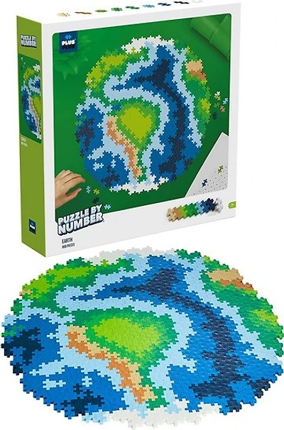 Casse-tête par numéros terre  800 mcx