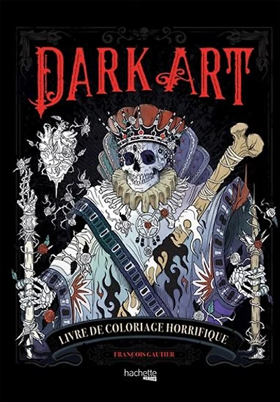 Dark art : livre de coloriage horrifique