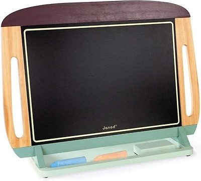 **White and blackboard table