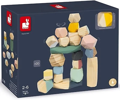 Sweet cocoon stacking stones