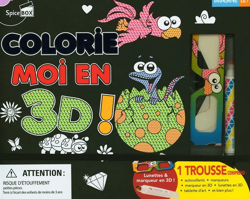 Colorie moi en 3D !