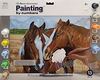 Peinture à numéros Chevaux