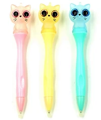 Stylo Chat pastel 3AS