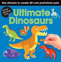 First Sticker Art: Dinosaur Pals