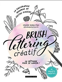 Brush lettering créatif