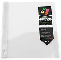 Folder With Prongs 2 Pockets - Clear