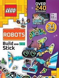 LEGO(R) Books Build and Stick: Robots