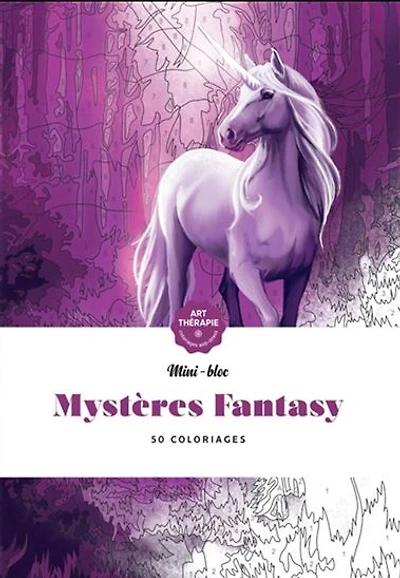 Mystères fantasy : 50 coloriages N. éd.