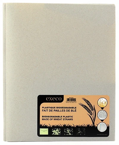 Duo-tang bio avec 2 pochettes 4AS