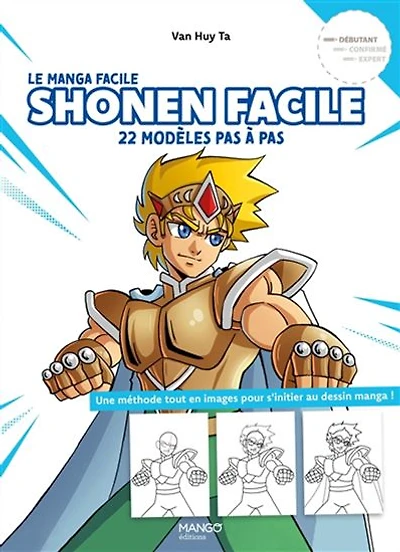 Shonen facile : 22 modèles pas à pas