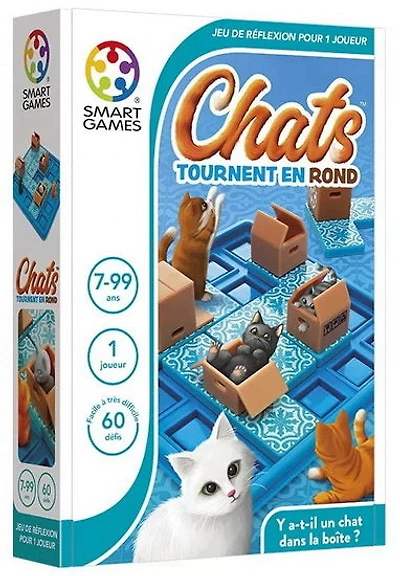 Chats tournent en rond