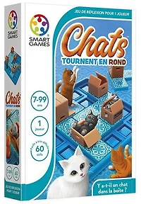 Chats tournent en rond