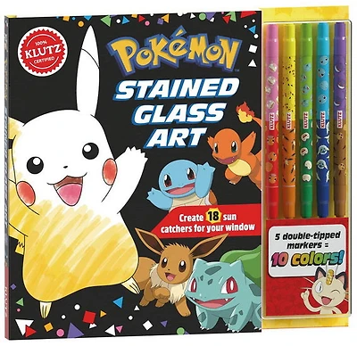 Pokemon Stained Glass Art