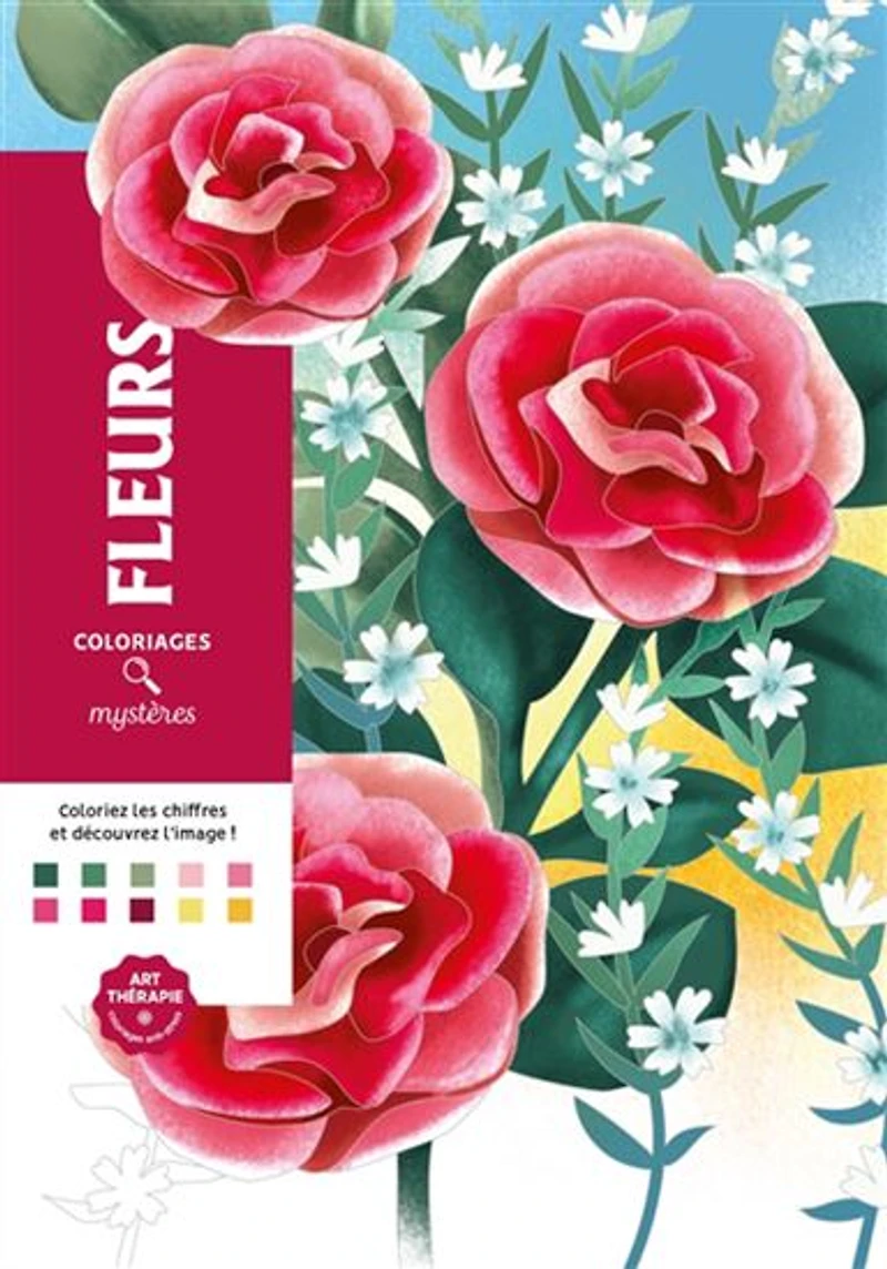 Fleurs : coloriages mystères