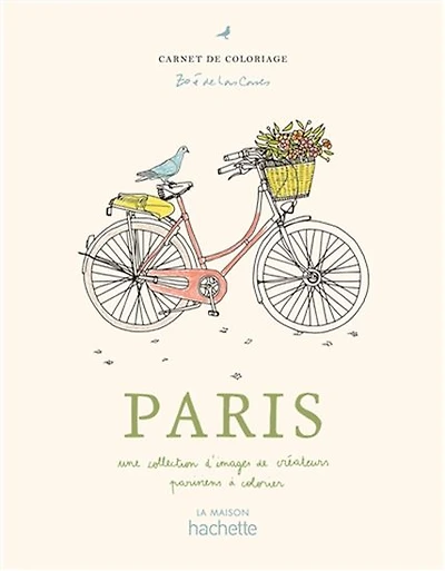 Paris : une collection d'images de créateurs parisiens à colorier