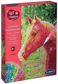 Tableau à diamanter Cheval