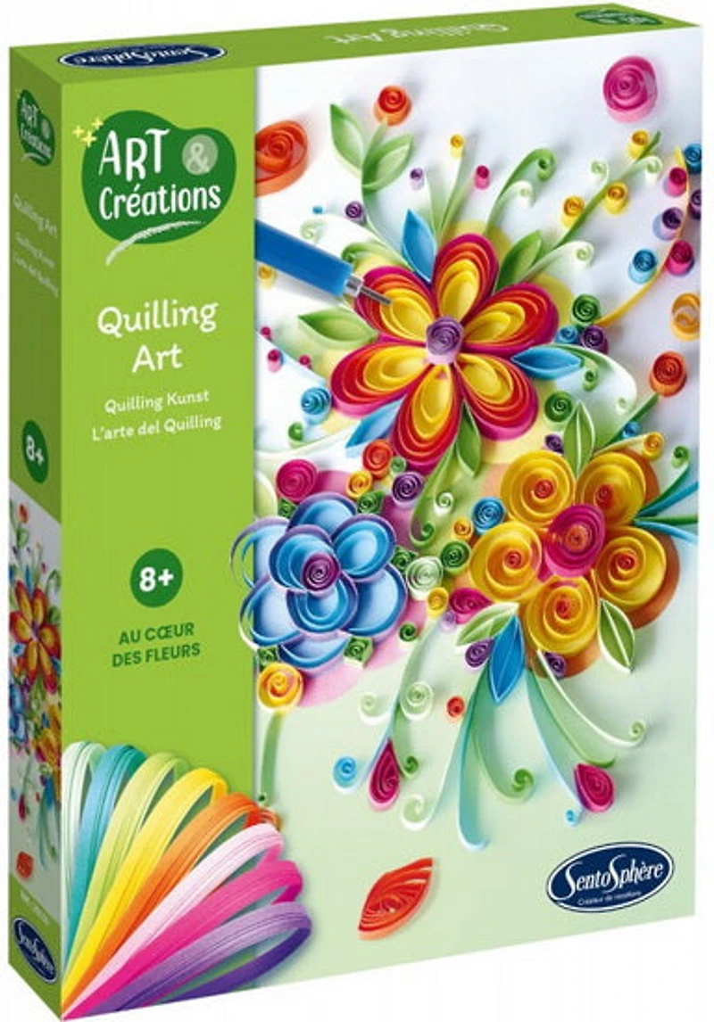 Quilling Aux coeur des fleurs