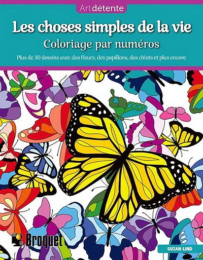 Les Choses simples de la vie : coloriage par numéros