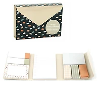 Ens. Notes autocollantes Beige