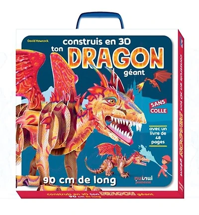 Construis en 3D ton dragon géant Cof.